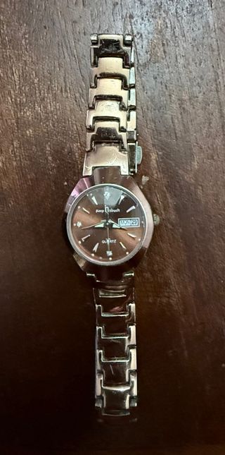 Reloj Keep in Touch Marrón y Plateado