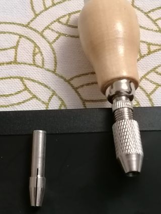 Mandril mango madera