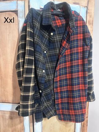 Camicia Flanella Uomo XXL