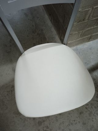 Mesa de cocina extensible cristal y metal