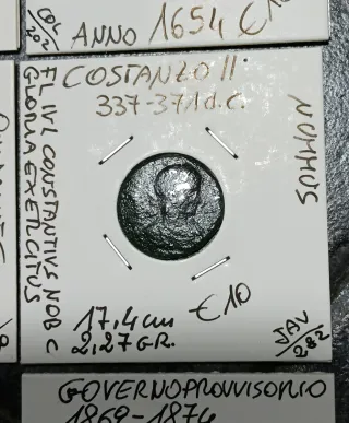 Lotto 12 Monete Romane e Spagnole