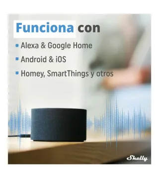 Shelly Plus 1 Relé WiFi Bluetooth 16A Nuevo