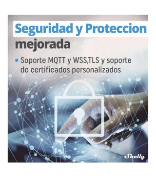 Shelly Plus 1 Relé WiFi Bluetooth 16A Nuevo