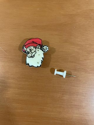 Imán nevera Papá Noel con luz