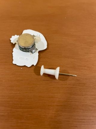 Imán nevera Papá Noel con luz