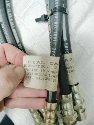 Latiguillos Freno Mercedes 123 Delanteros y Traser