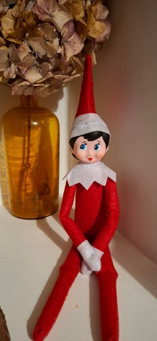 Muñeco Elfo Navideño chica elf