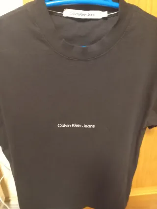 Camiseta Calvin Klein Jeans Negra