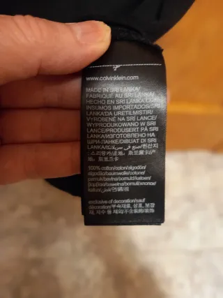 Camiseta Calvin Klein Jeans Negra