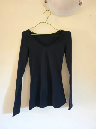 Vestito donna collo alto con maglia manica lunga
