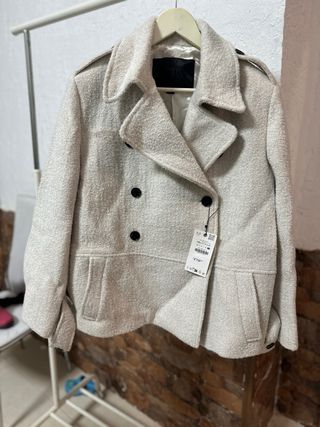 Zara Chaquetón Elegante Mujer XXL