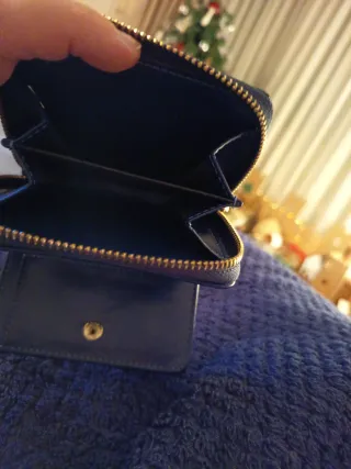 Monedero mujer negro/marrón con oso