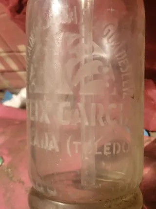 Antiguo sifón Felix Garcin velada, toledo