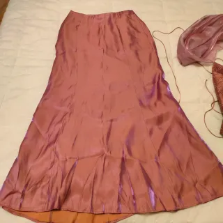 Conjunto Falda, Corpiño, y Fulard. Evento o fiesta