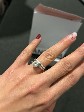 Doppio Anello Pandora Argento