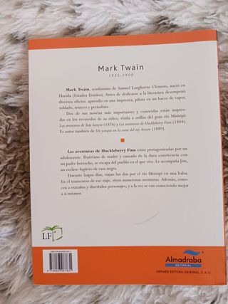 Libro HUCKLEBERRY FINN adaptado para lectura fácil