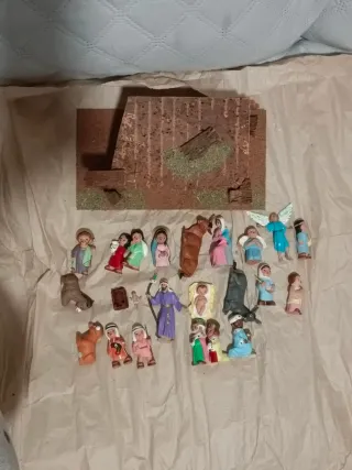 Belén completo con figuras