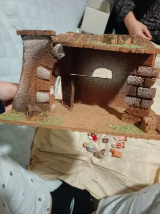 Belén completo con figuras