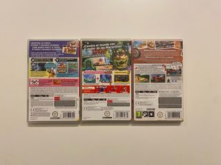 Pack 3 Juegos Nintendo Switch: Super Mario