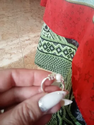 Anillo Tous Oso con Perla Plata