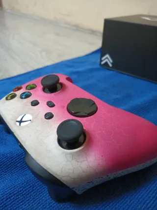 Mando Xbox Series S personalizado rosa