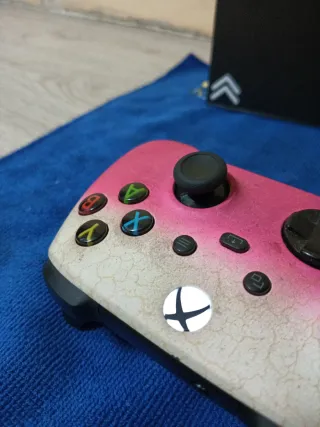 Mando Xbox Series S personalizado rosa
