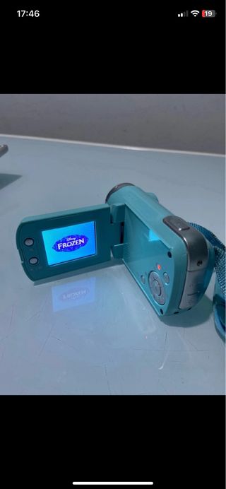 Cámara de vídeo infantil Frozen