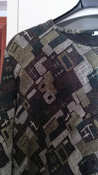 Camiseta de manga larga para mujer Color estampado