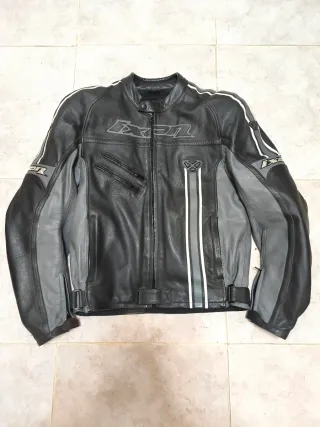 Cazadora Moto IXON Piel Talla L