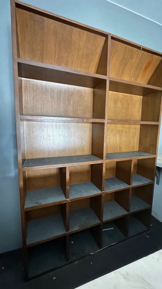 Mueble de madera maciza — Estantería grande