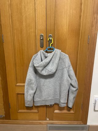 Sudadera Nike Tech Niño Gris