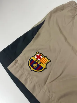 Shorts Nike FC Barcelona 2003-2005 Beige/Negro
