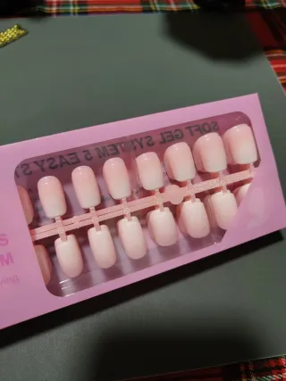 French Gel Nail Tips Soft Gel System