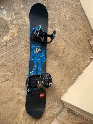 Tabla Snowboard Burton con Fijaciones
