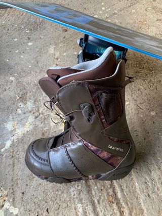 Tabla Snowboard Burton con Fijaciones