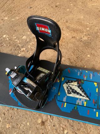 Tabla Snowboard Burton con Fijaciones