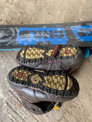 Tabla Snowboard Burton con Fijaciones