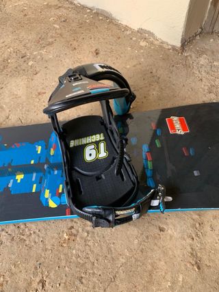 Tabla Snowboard Burton con Fijaciones