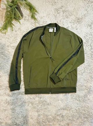 Chaqueta Adidas Bomber Verde Talla L