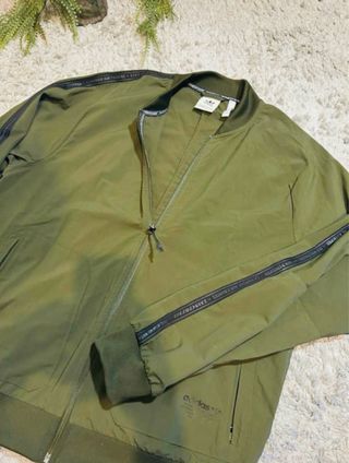 Chaqueta Adidas Bomber Verde Talla L