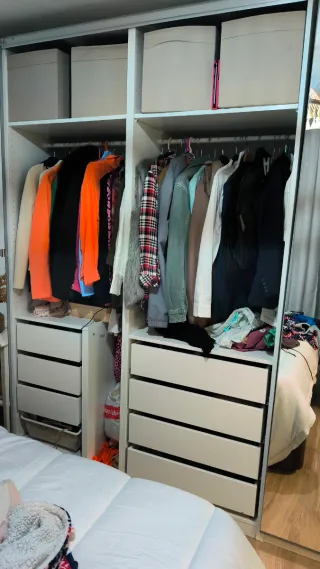 Armario vestidor modular