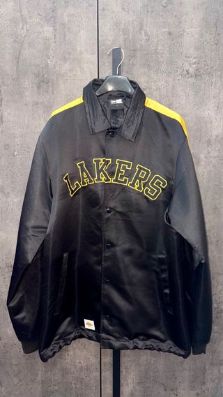 Giubbotto collage Lakers nero giallo