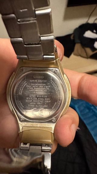 Reloj Casio Vintage Tough Solar Wave Ceptor