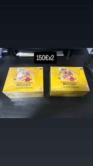 One Piece Kingdoms of Intrigue OP04 Sellado