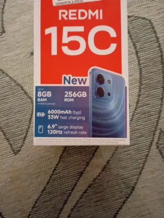 Xiaomi Redmi 15c Azul negociable