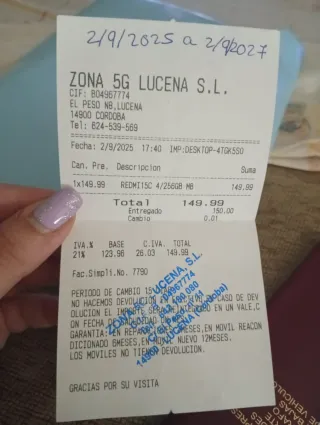 Xiaomi Redmi 15c Azul negociable