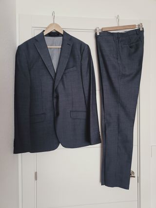 Traje de Lana Zara Talla