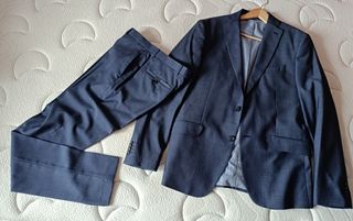 Traje de Lana Zara Talla