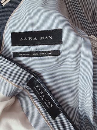 Traje de Lana Zara Talla