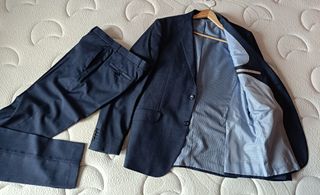 Traje de Lana Zara Talla